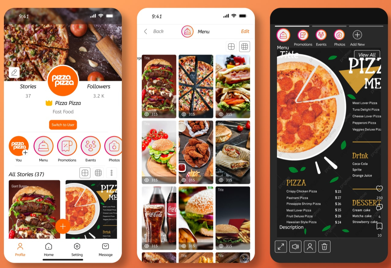 Pizza House App
